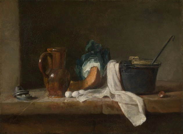 Jean Siméon Chardin - Natura morta, Burrell Collection 2